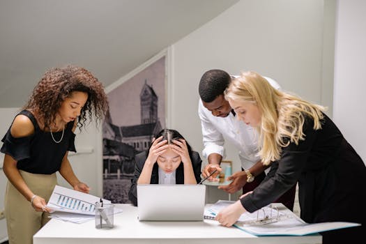 tech worker feeling overwhelmed