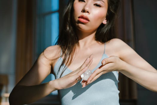 image of a person practicing yoga