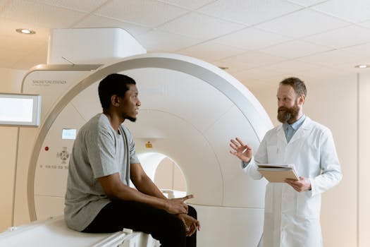 image of a tech worker practicing mindfulness