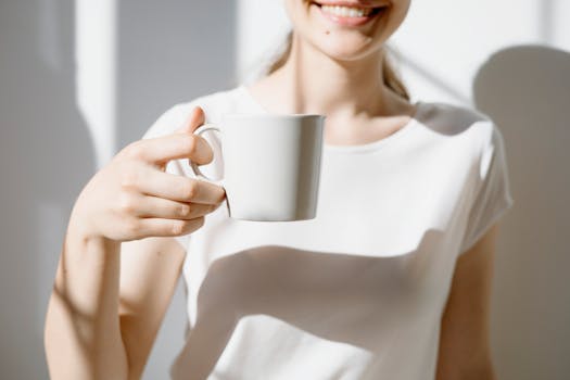 A person enjoying a break after completing their tasks