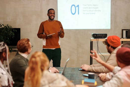 people engaging in a group discussion